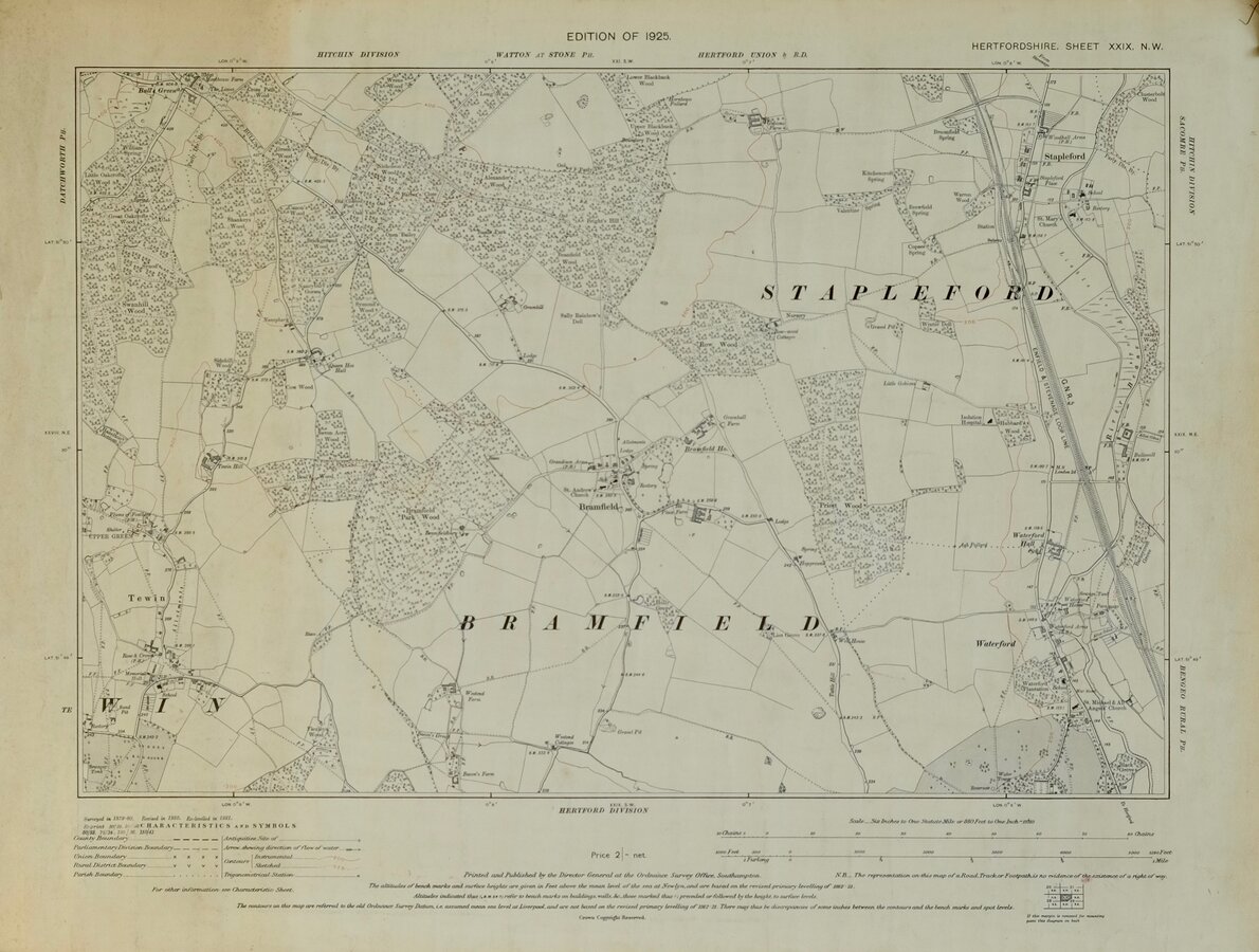 HERTS. Bramfield.