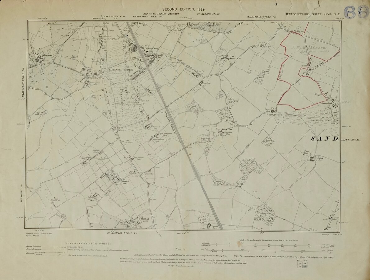 HERTS. Harpenden.