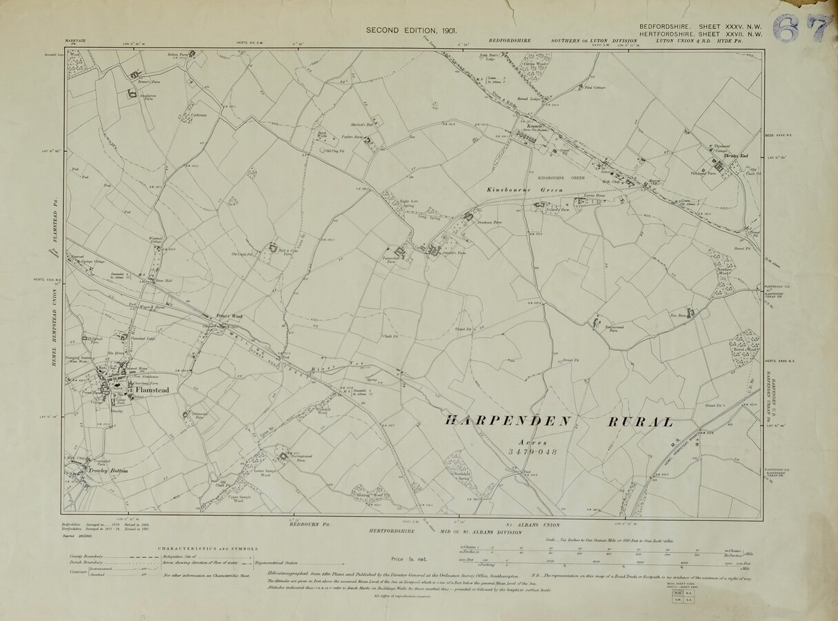 HERTS. Flamstead.