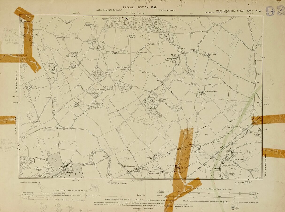 HERTS. Roe Green.