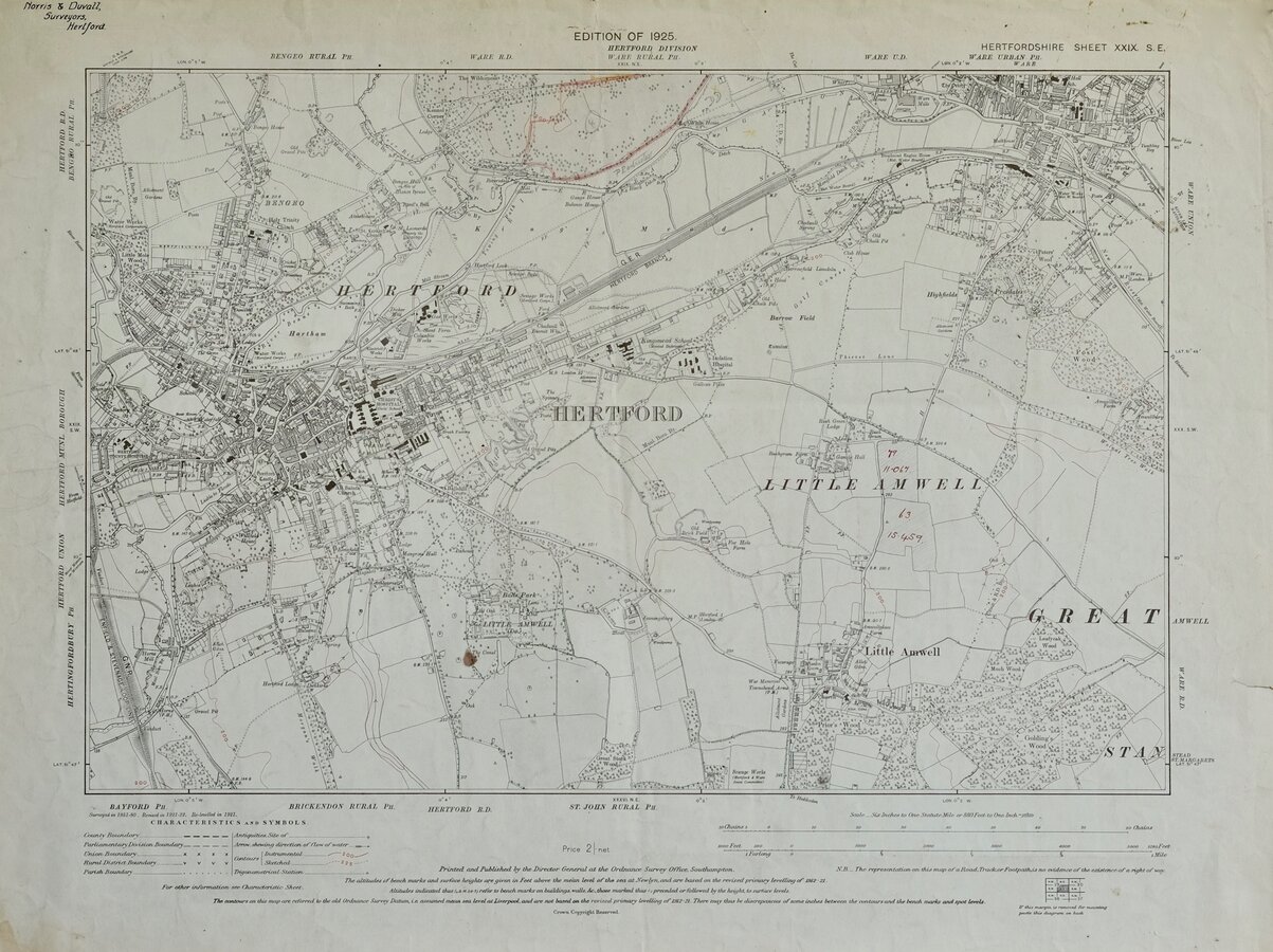 HERTS. Hertford.