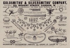 Ad. Goldsmiths Jewellery 1897