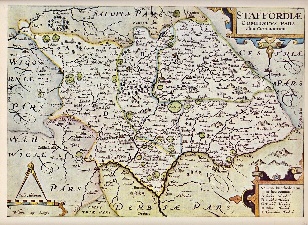 Repro Maps Bundle West Midlands