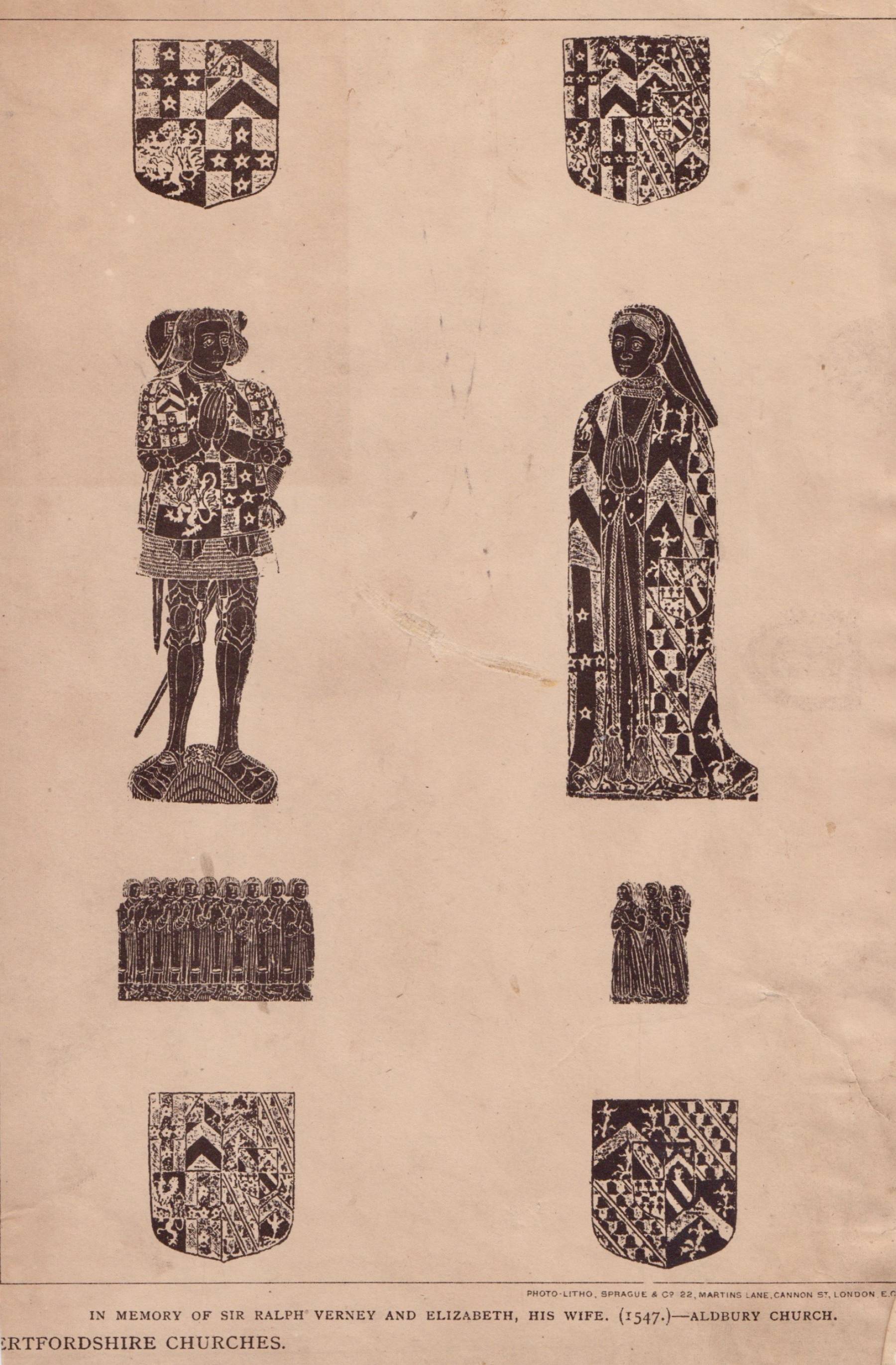 Hinxworth & Albury Church Brasses