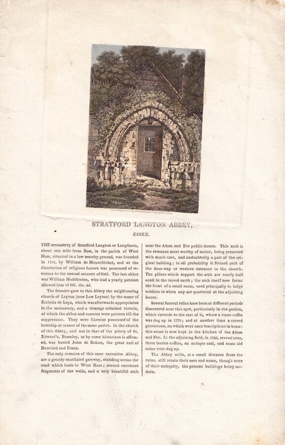 Stratford Langthorne Abbey