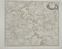 Paris Environs by Robert de Vaugondy