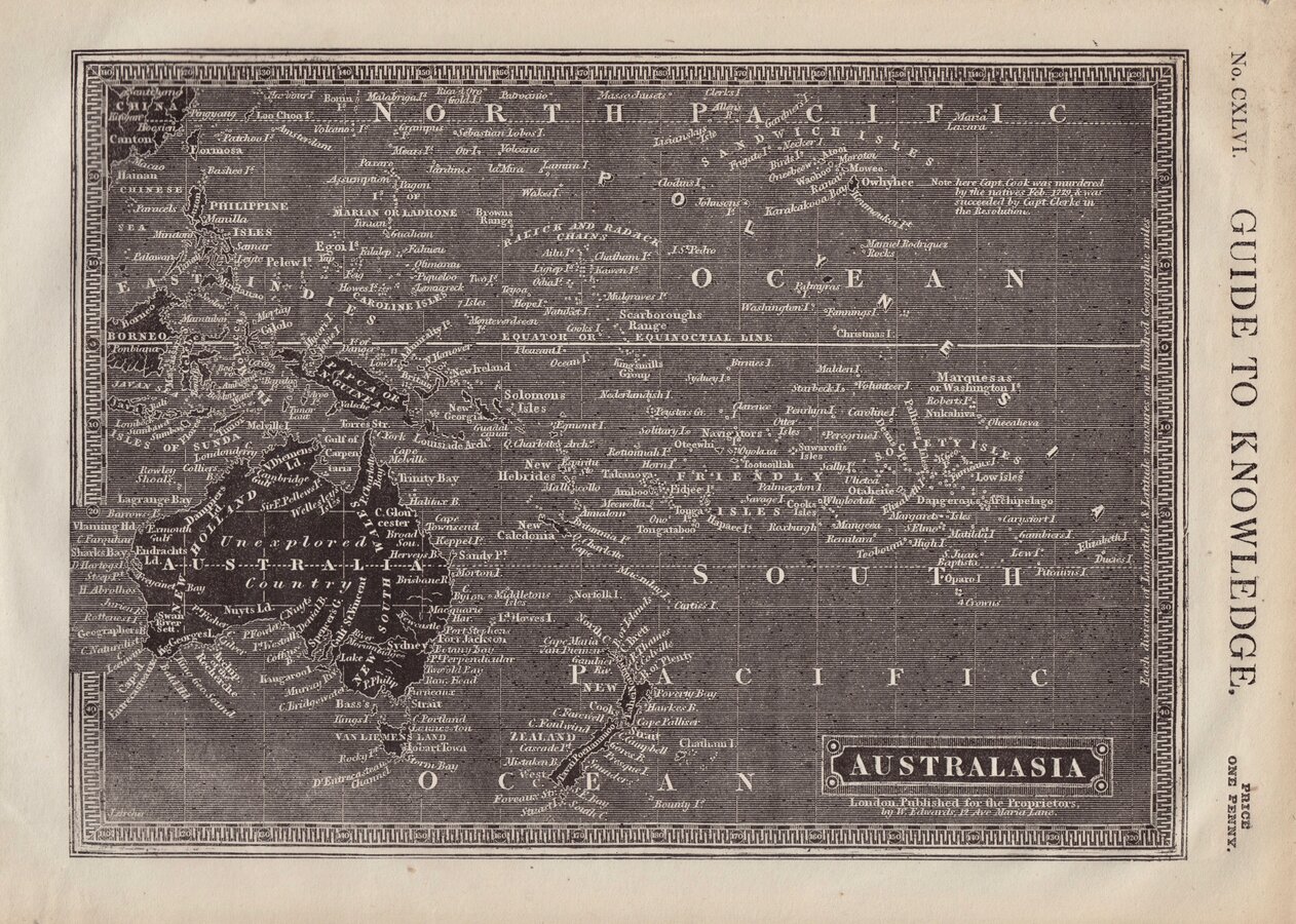 Australasia by Pinnock