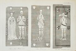 Peryent and Harpedon Brasses