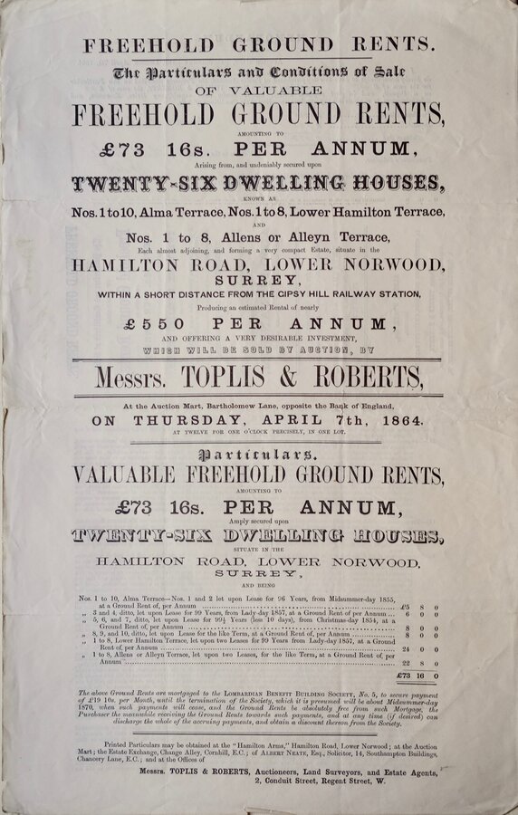 Hamilton Road Norwood