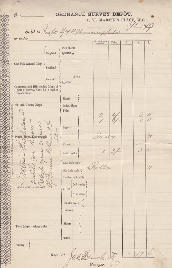 Ordnance Survey Bill