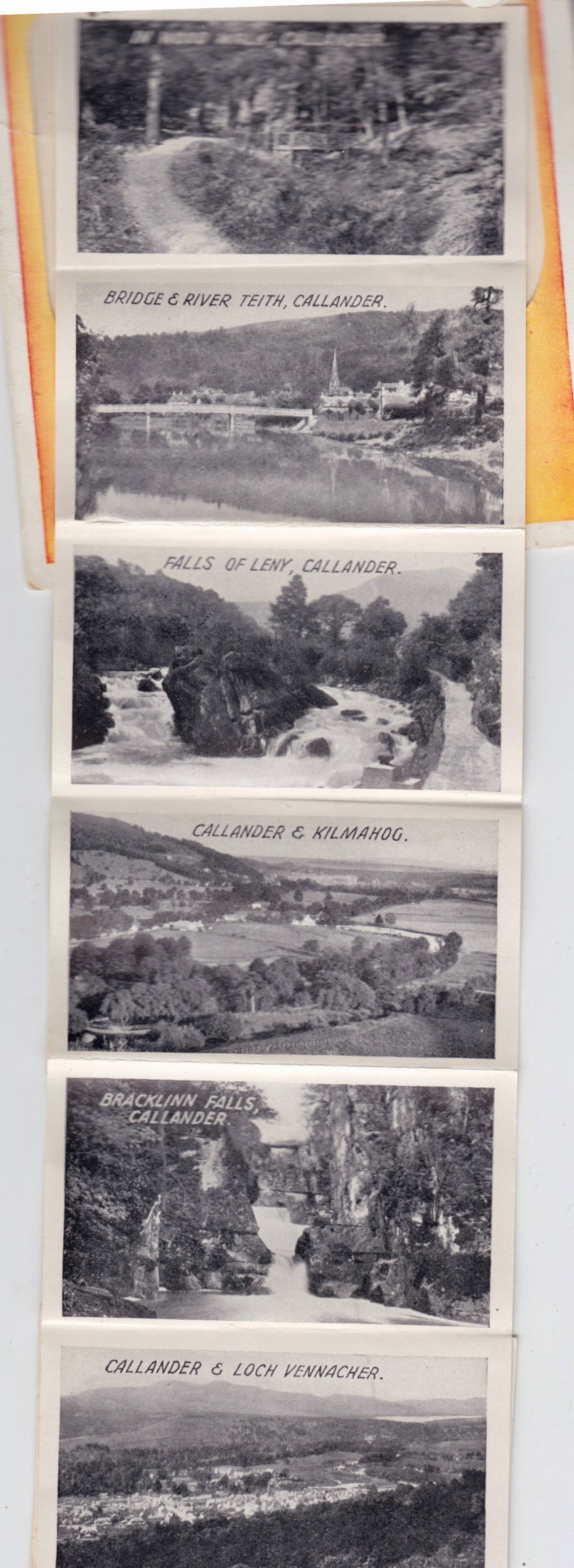 Callander Novelty Postcard