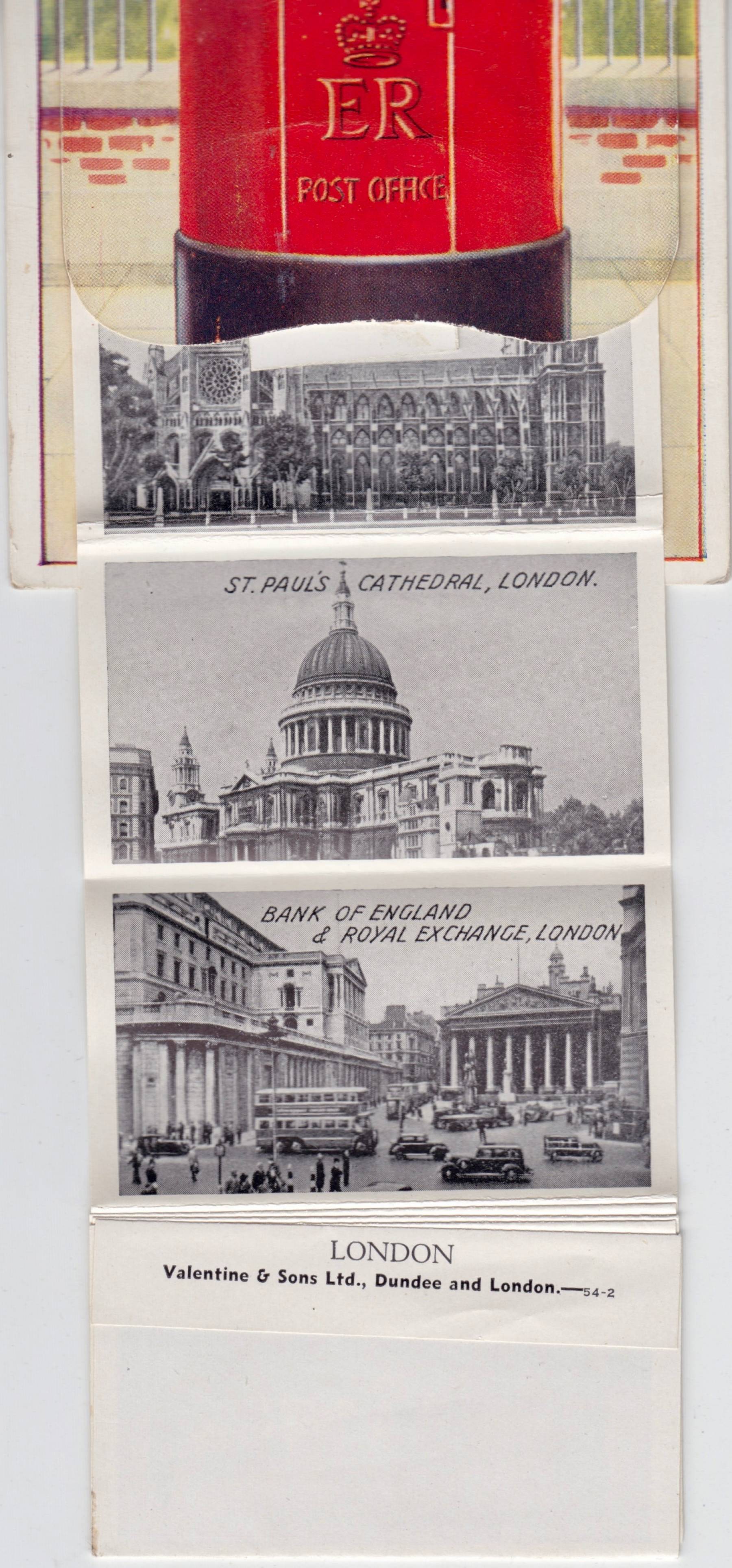 London Novelty Postcard