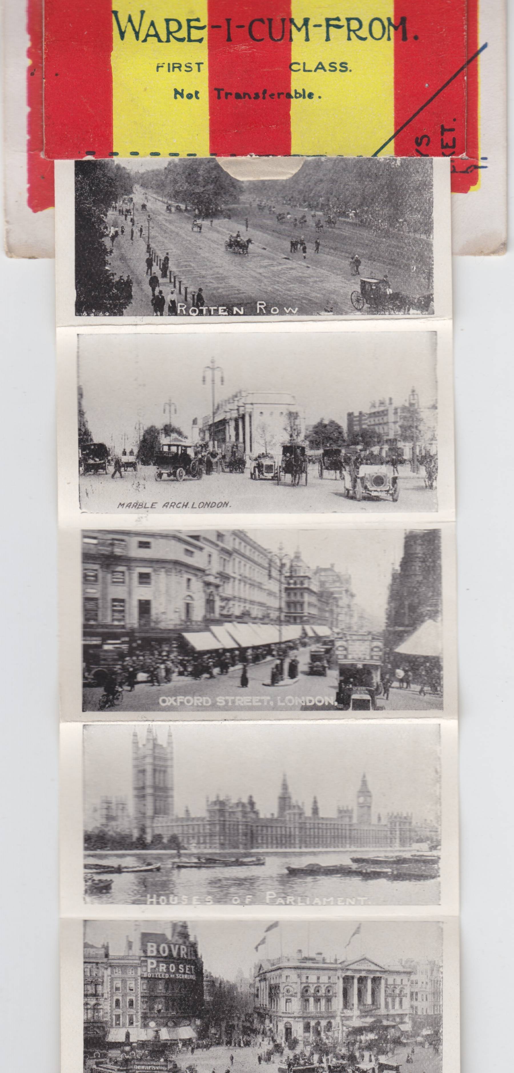 London Novelty Postcard