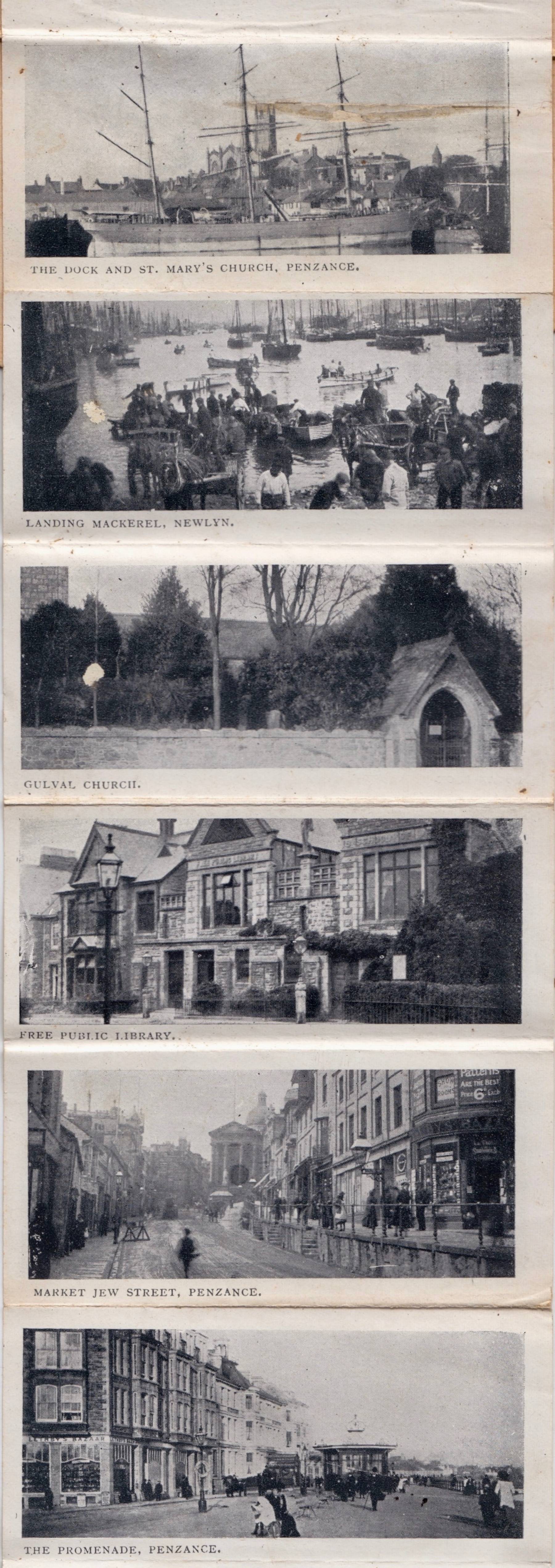 Penzance Novelty Postcard