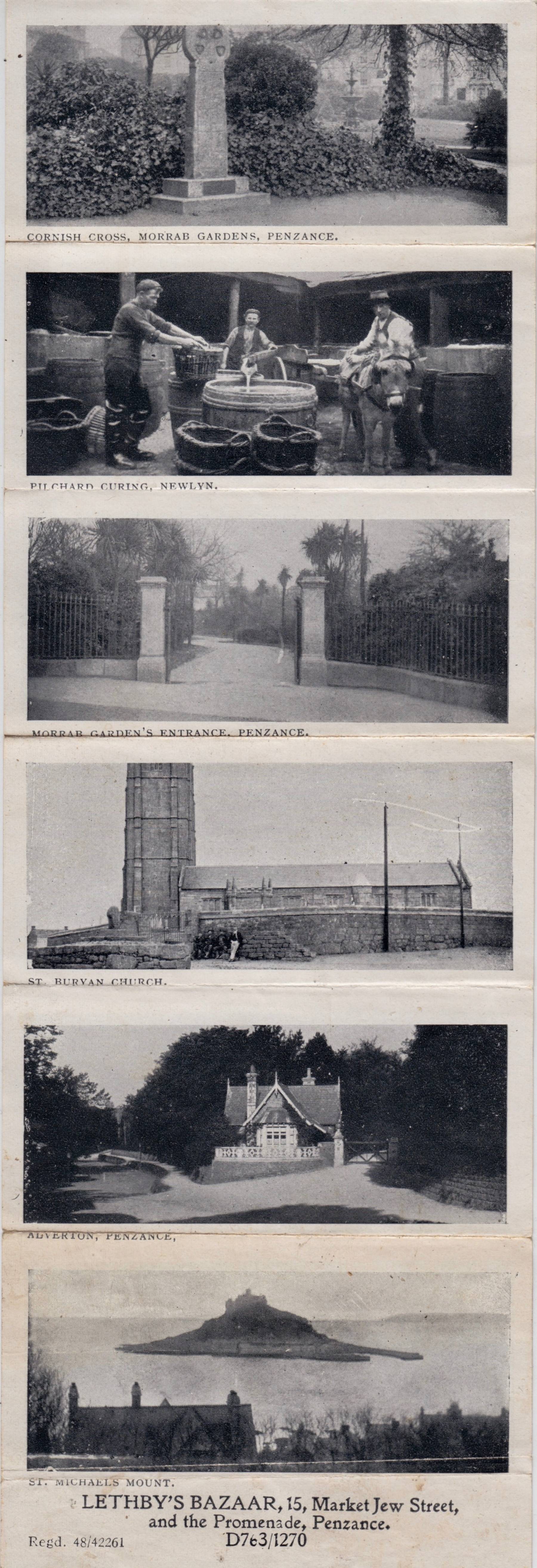 Penzance Novelty Postcard