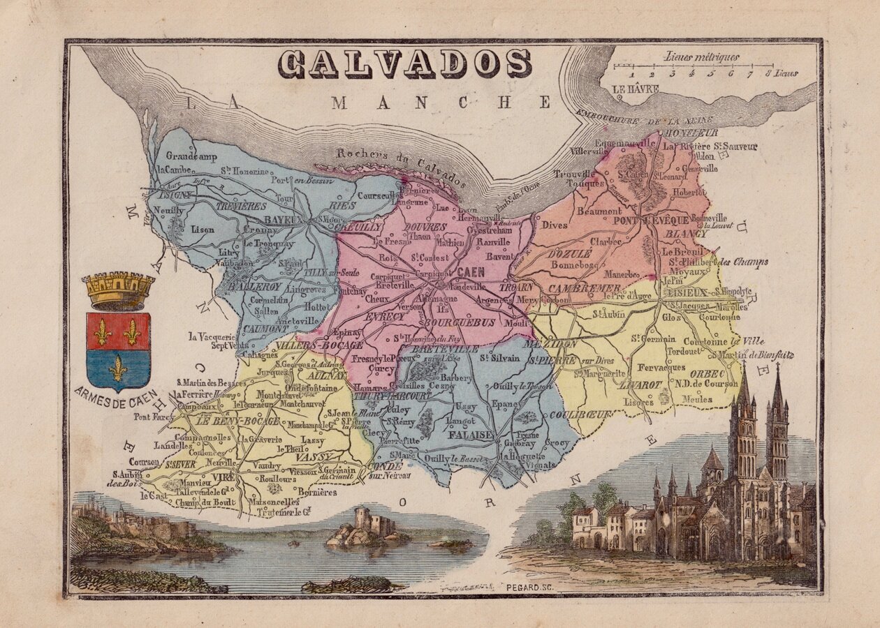 Calvados & Bouches du Rhone