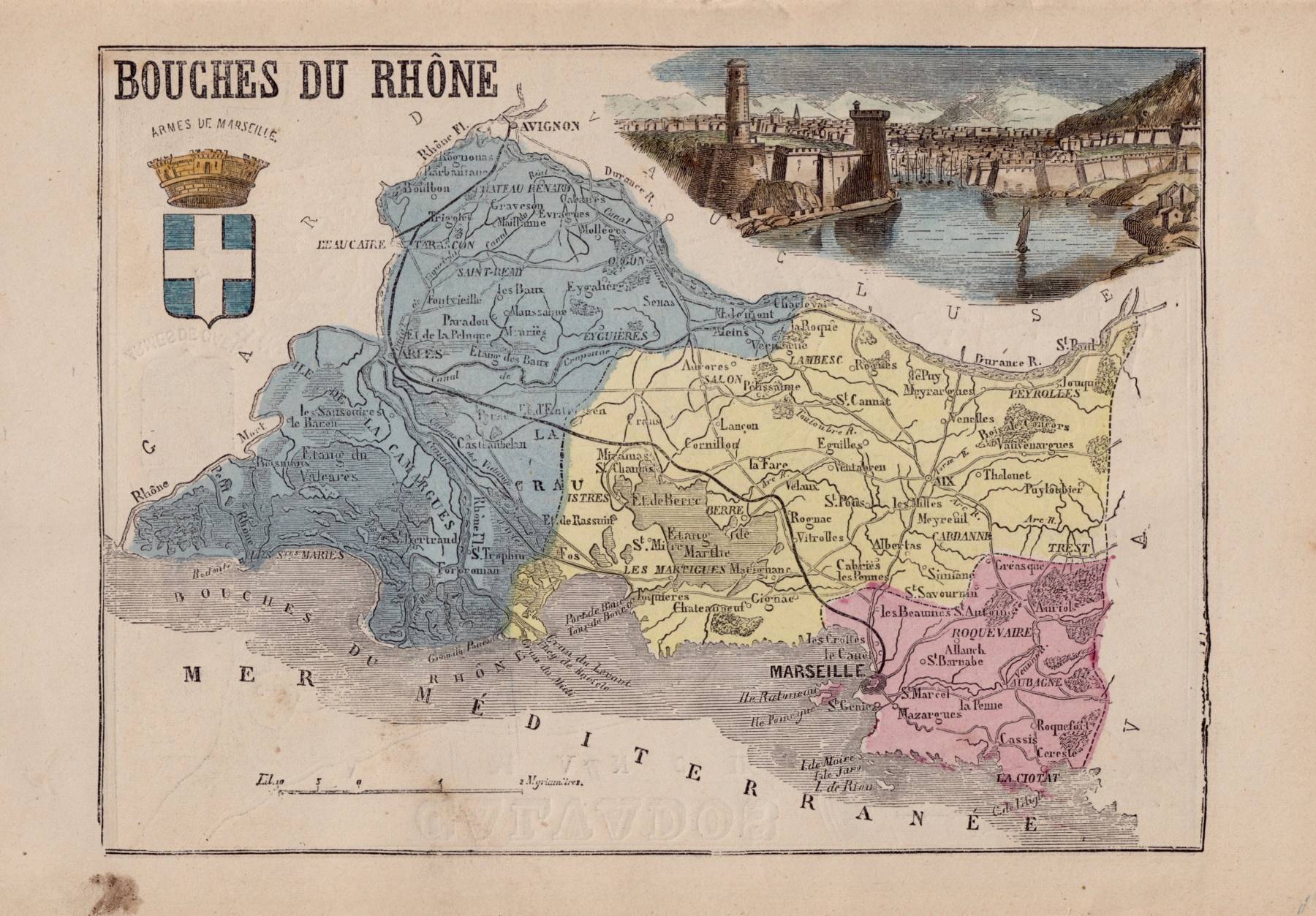 Calvados & Bouches du Rhone