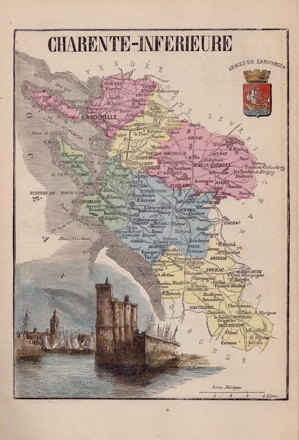 Charente Inferieure & Cher