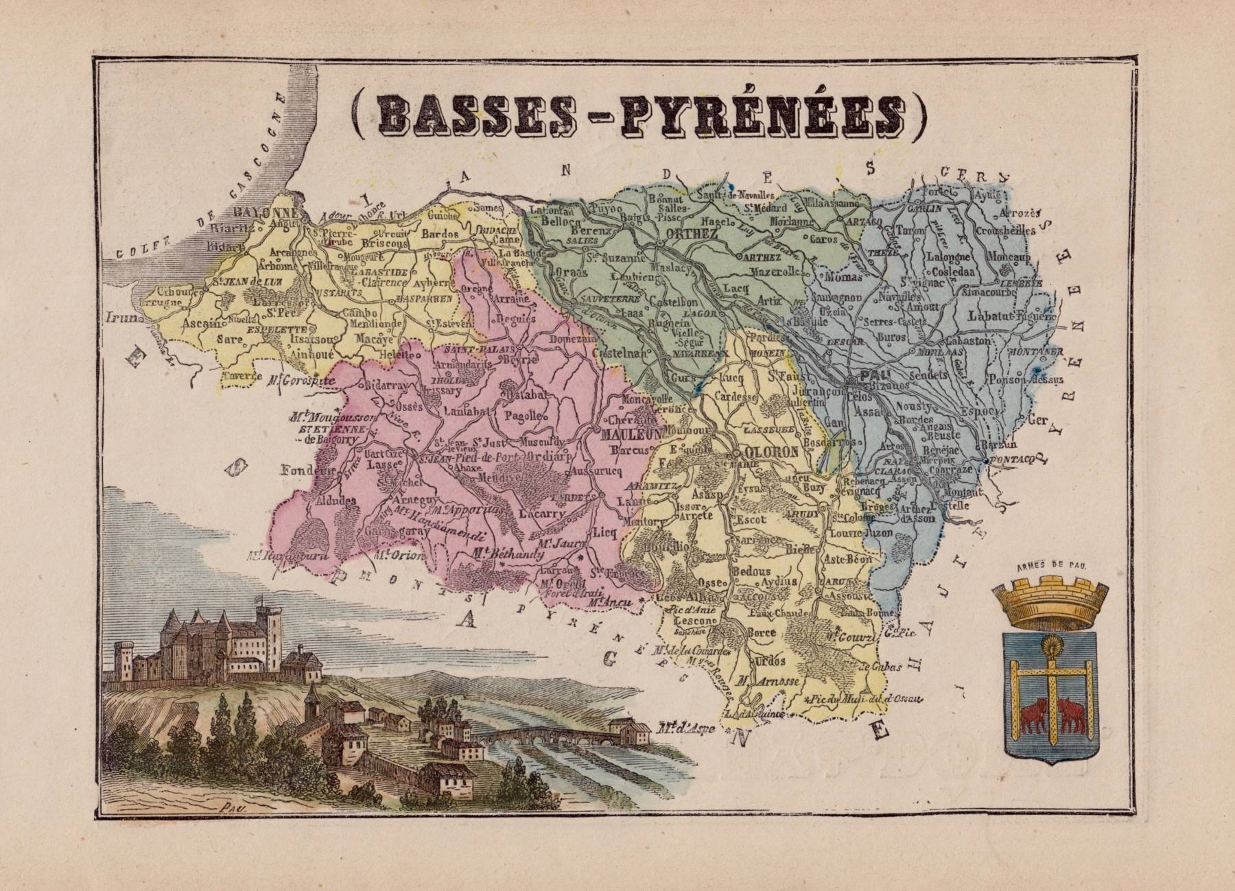 Puy de Dome & Basses Pyrenees