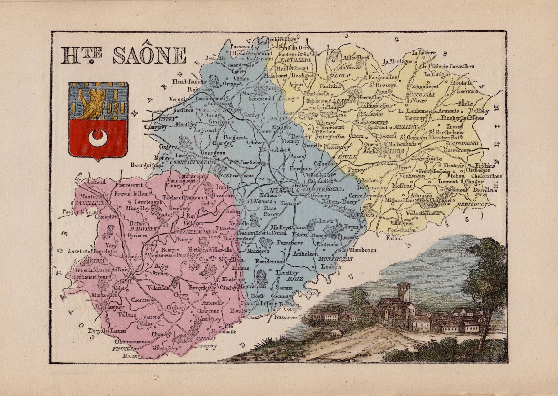 Rhone & Haute Saone