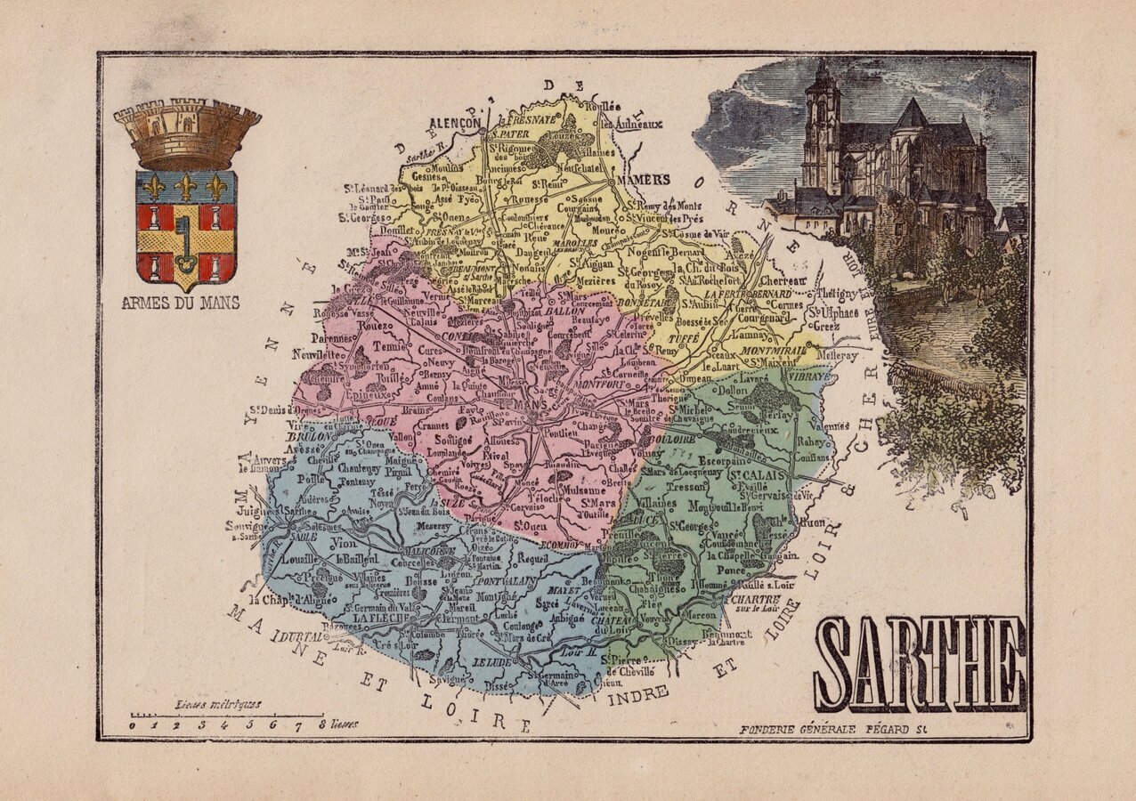 Sarthe & Saone et Loire