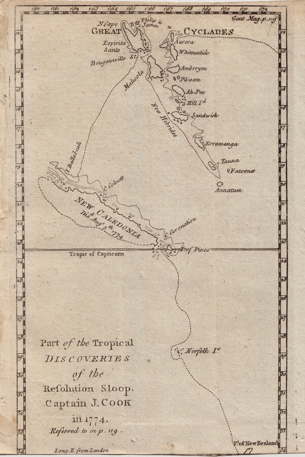 Vanuatu & New Caledonia Cook