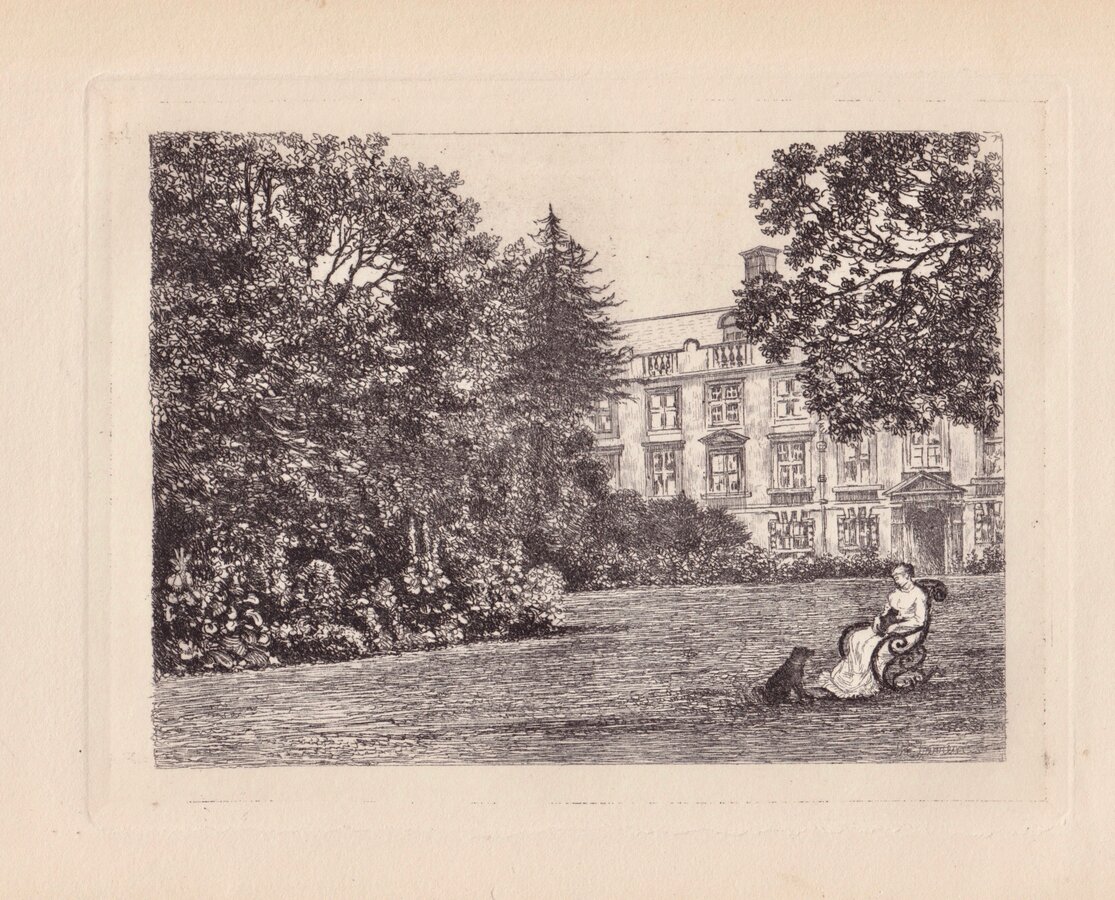 Christs College Gardens