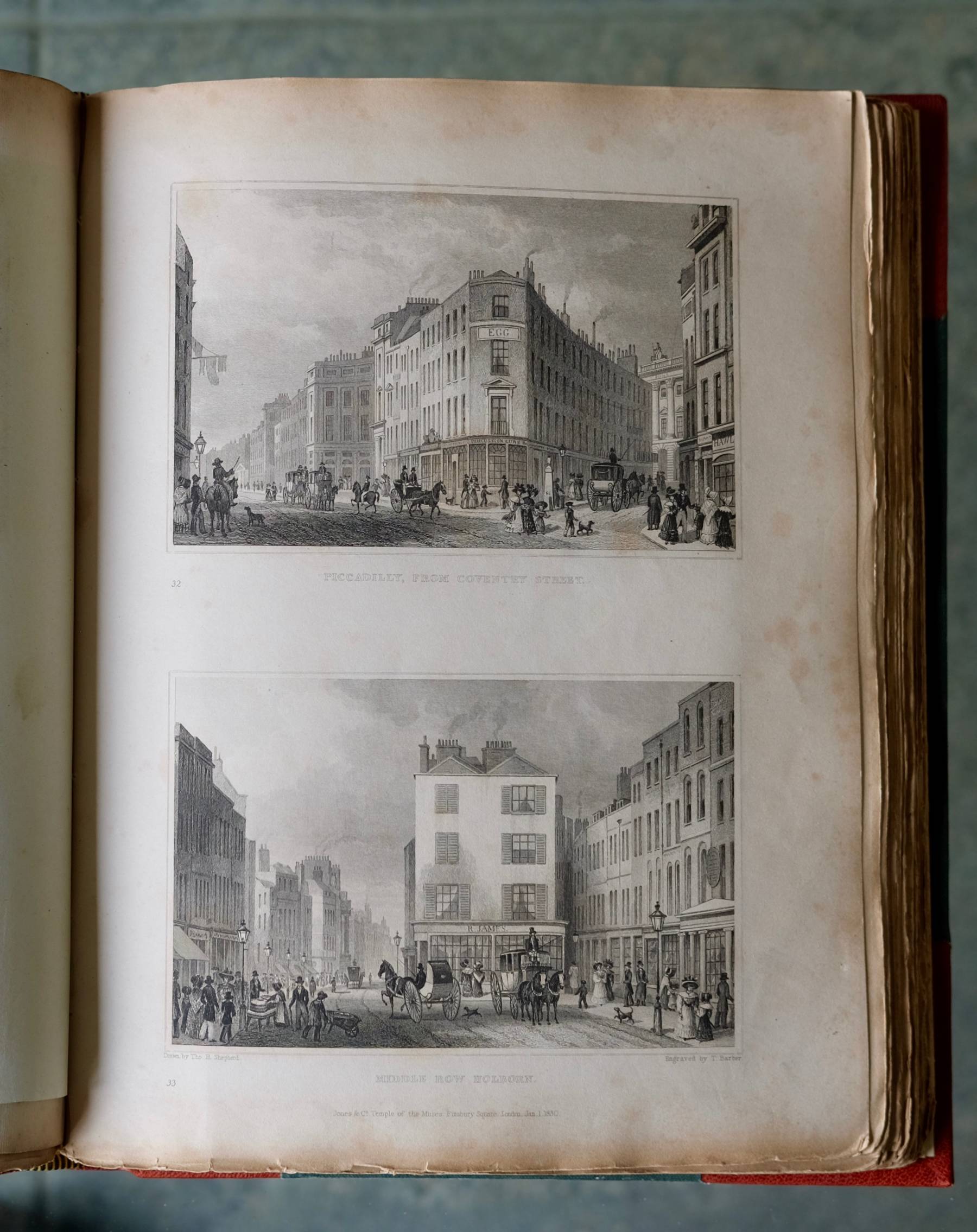 London in the Nineteenth Century by Thomas Shepherd