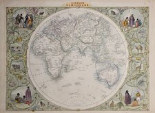 John Tallis Pair of Maps