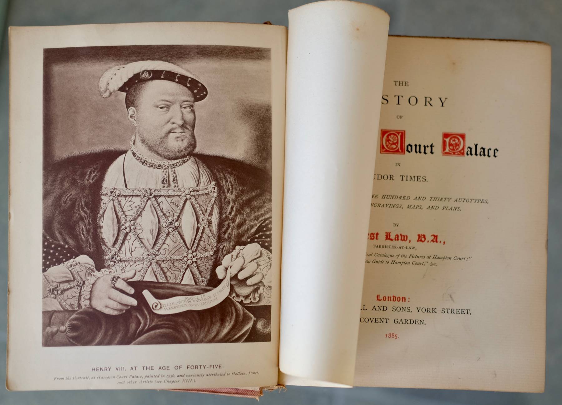 Hampton Court Palace by Ernest Law