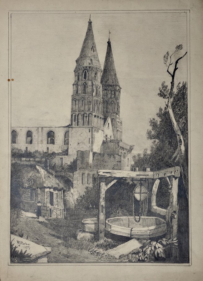 Abbey Church Jumieges Normandy