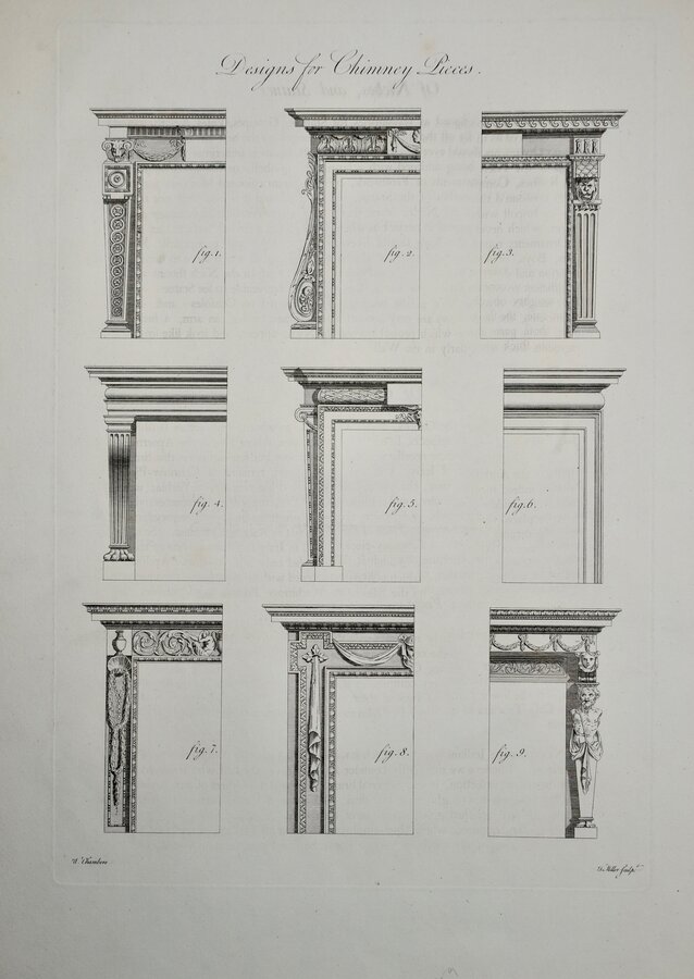 Chambers Designs for Chimney Pieces