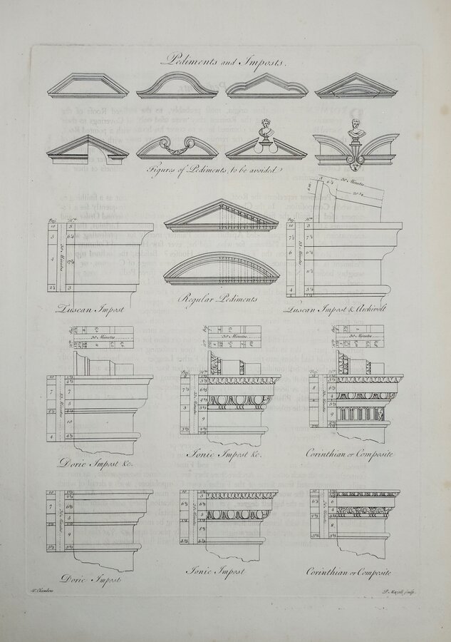 Chambers Pediments and Imposts