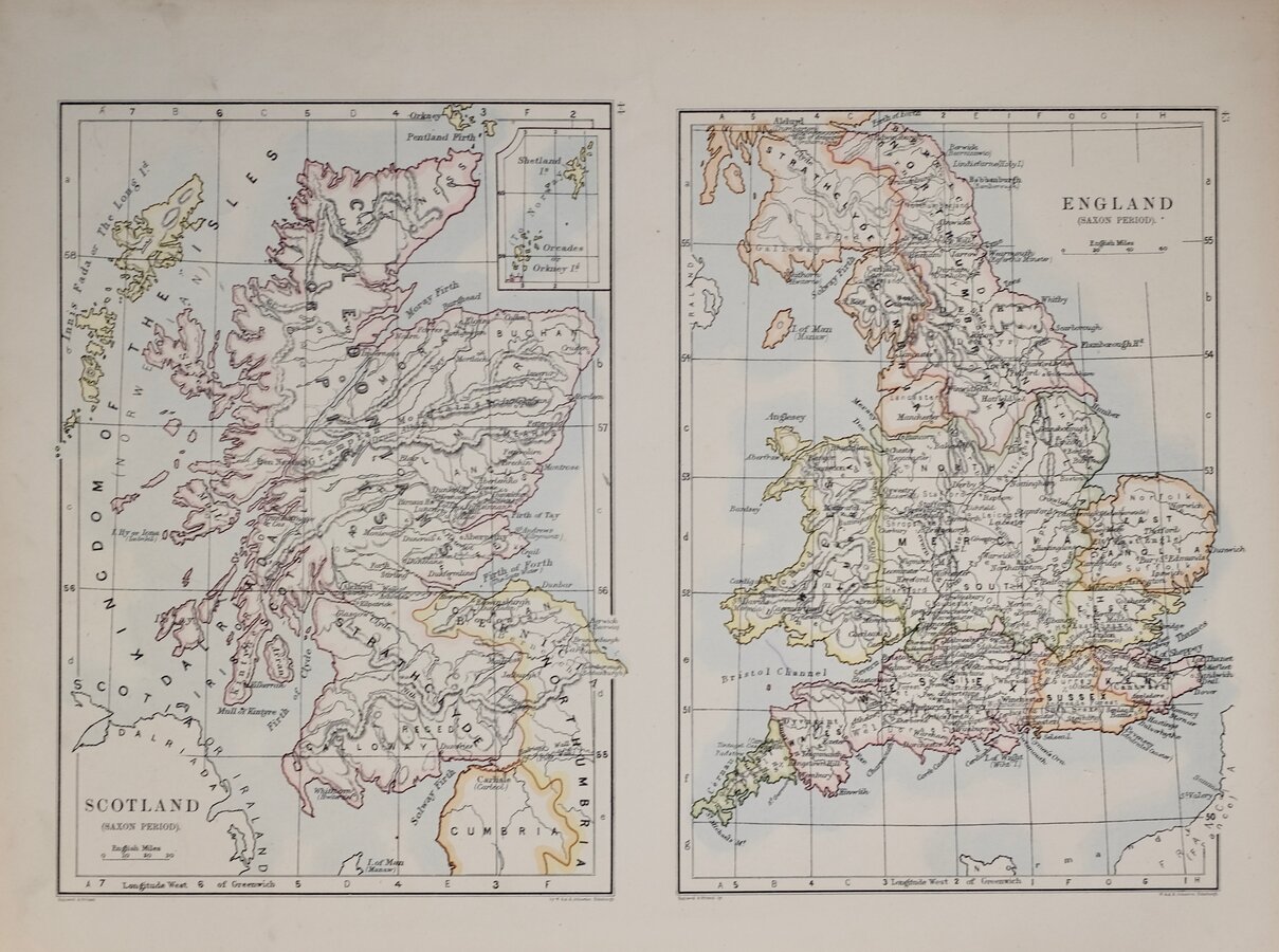 England & Scotland set