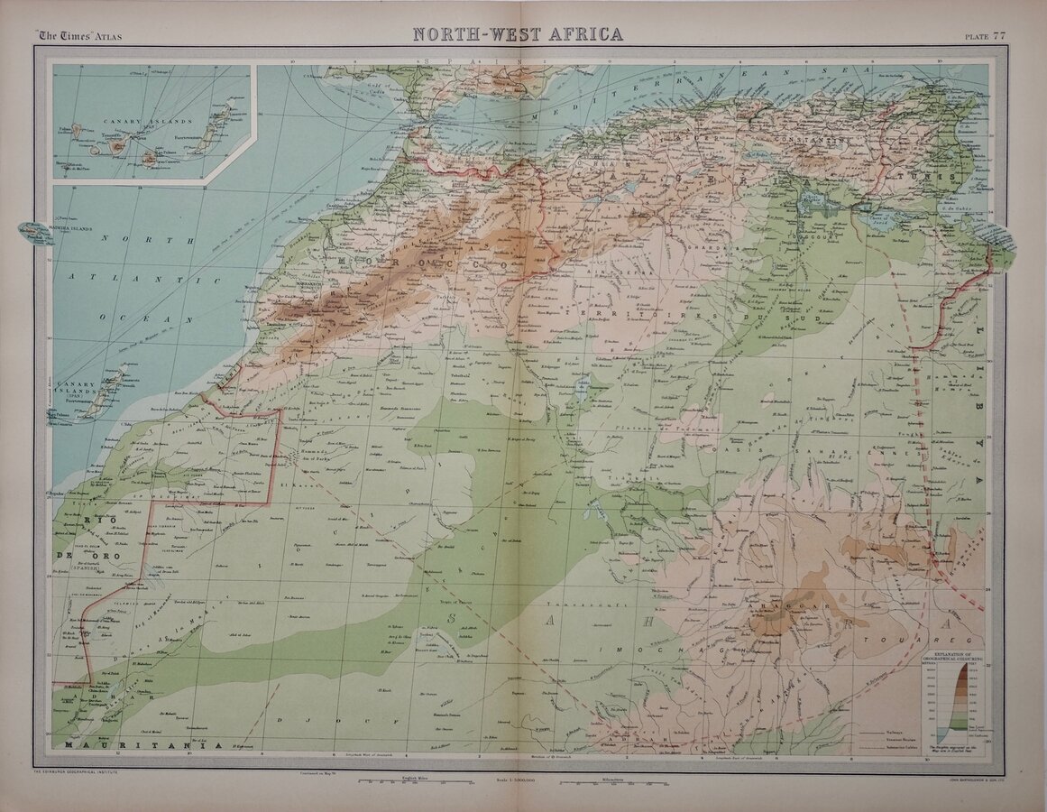 North West Africa Bartholomew