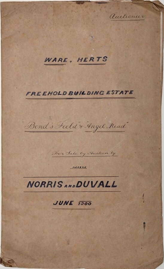 Bonds Field Angel Mead Ware Herts