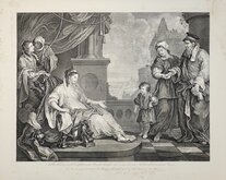 Moses brought before Pharaohs Daughter