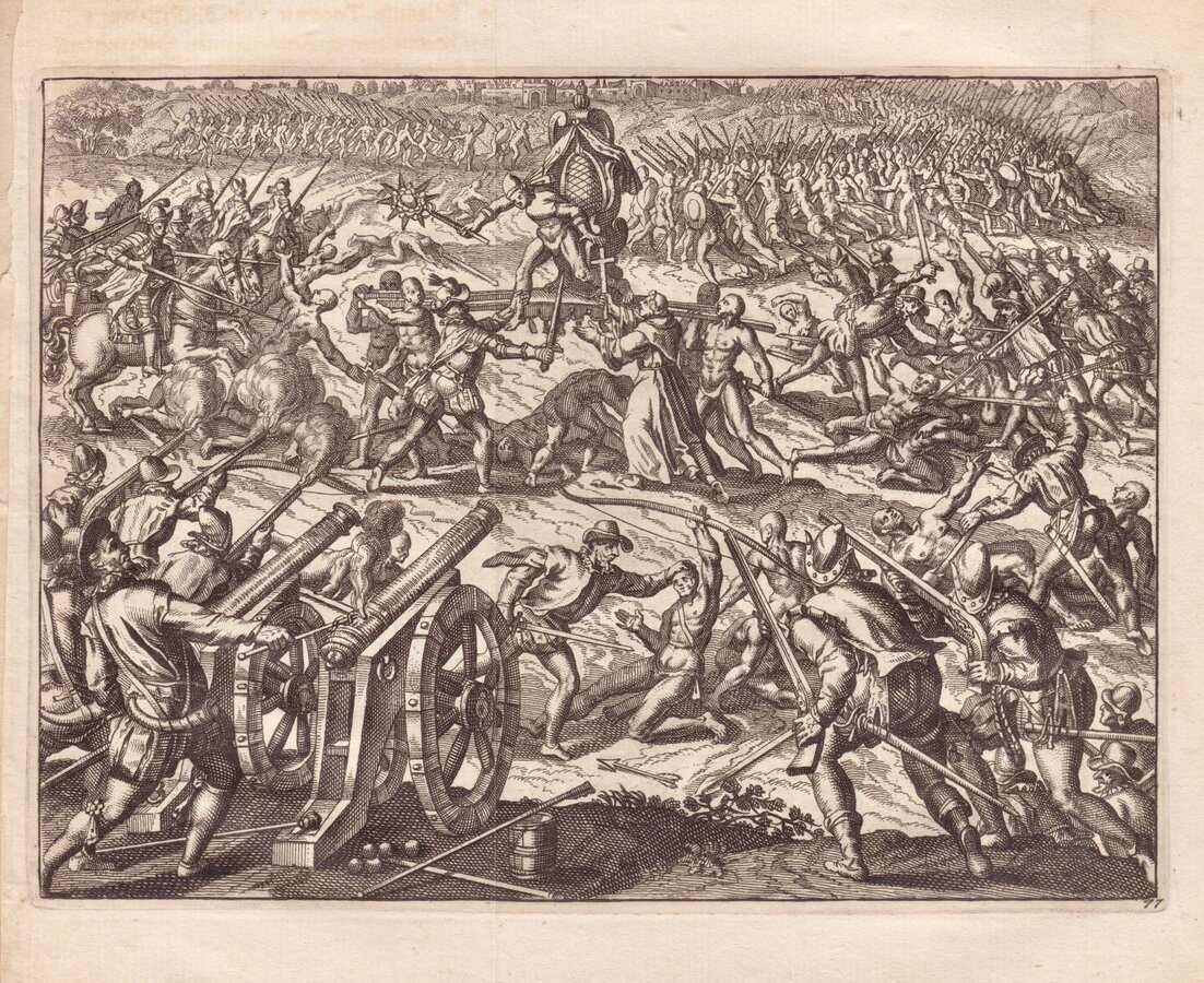 Pizarro Capturing Atahualpa
