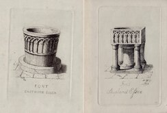 Church Font Etchings