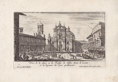 Piazza della Madonna Loreto Italy