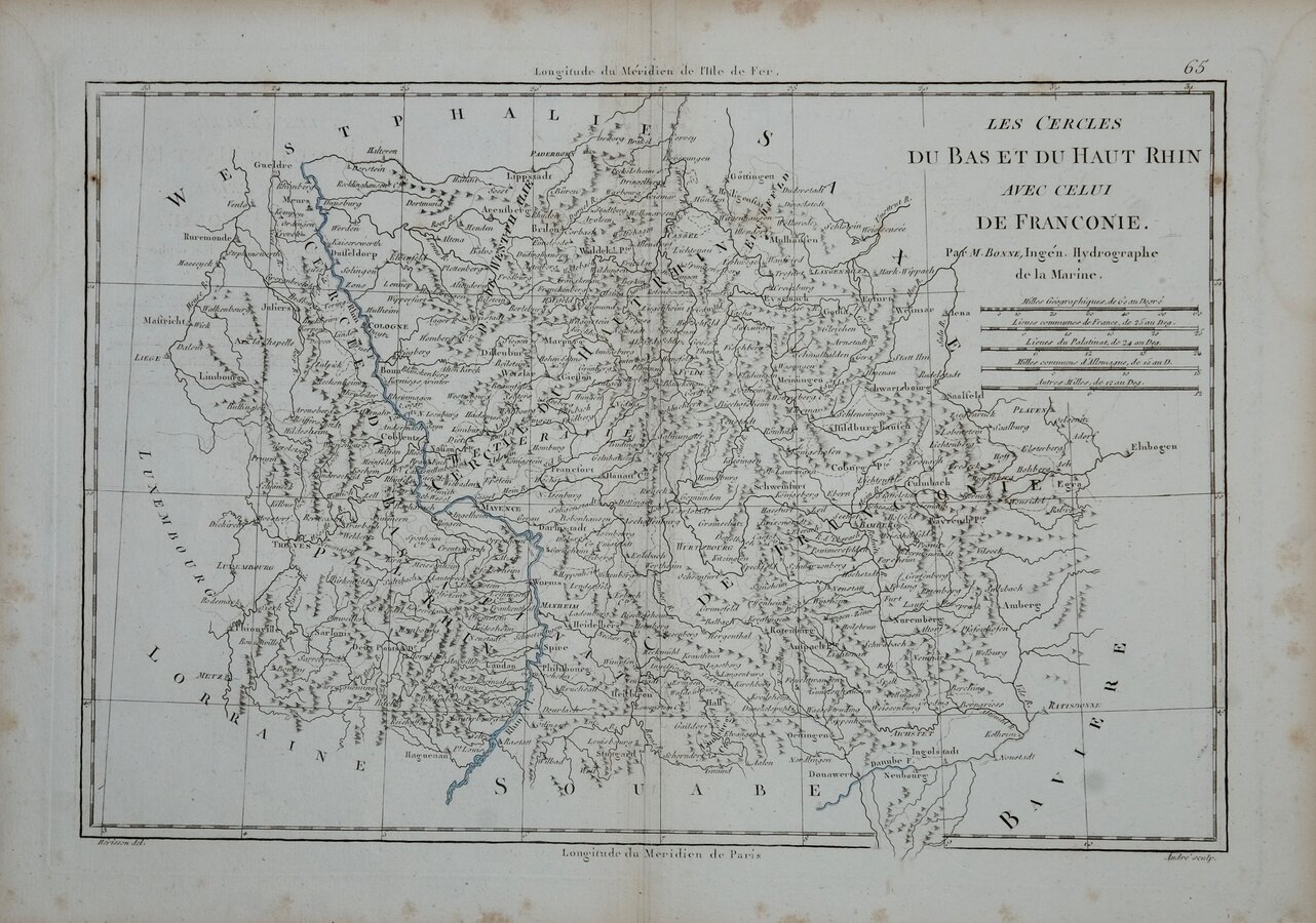 Circles of Upper and Lower Rhine