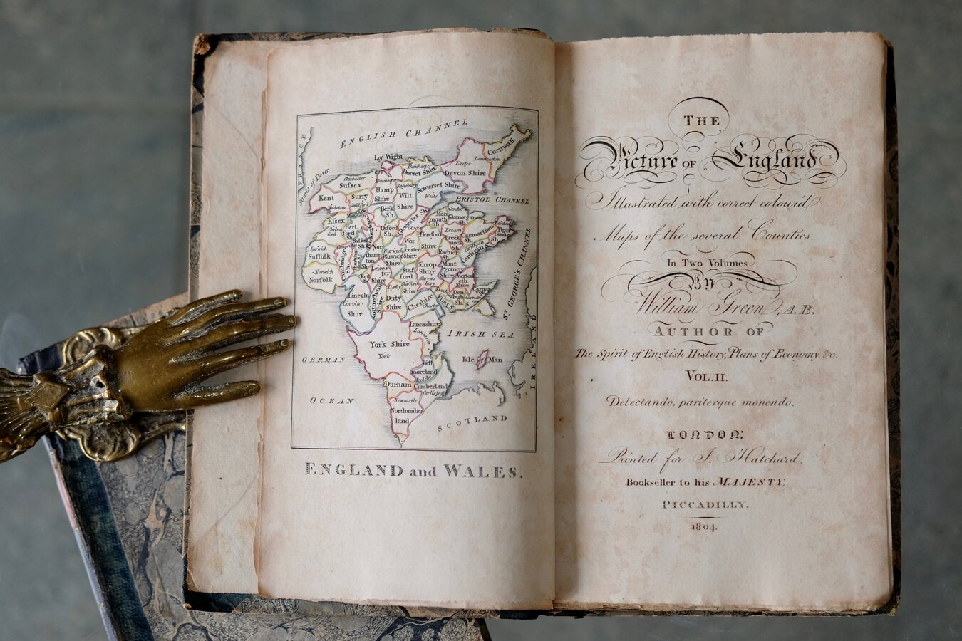 Picture of England. Butters maps.