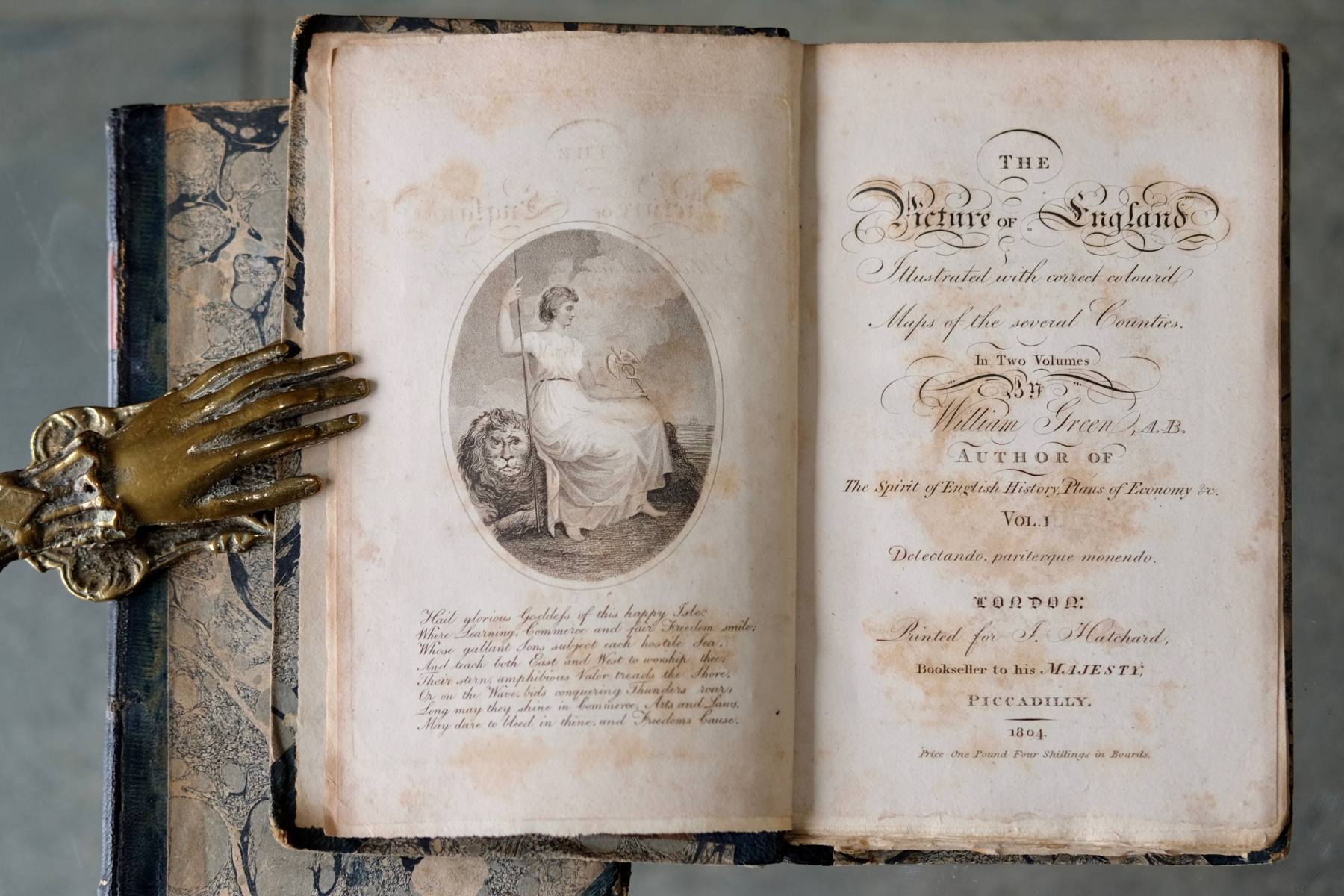 Picture of England. Butters maps.