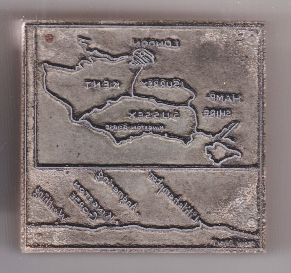Printing Block Kingston Gorse Sussex