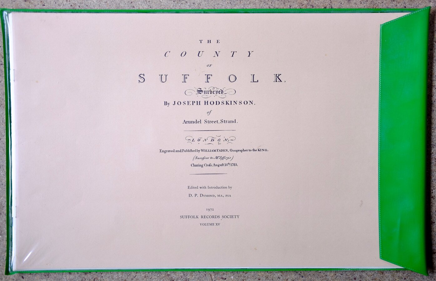 Suffolk Hodskinson Facsimile