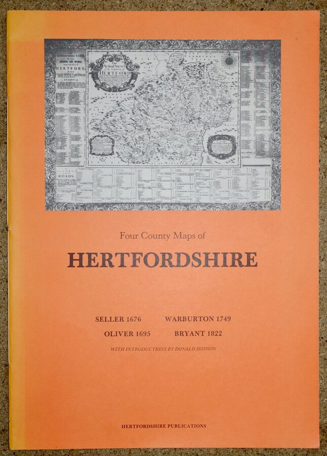 Four County Maps of Hertfordshire