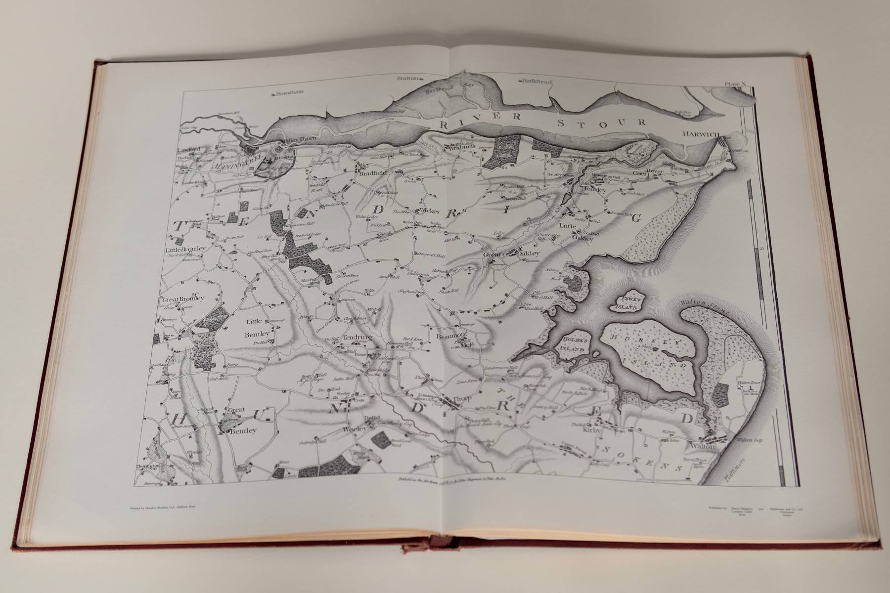 Chapman & Andre Map of Essex
