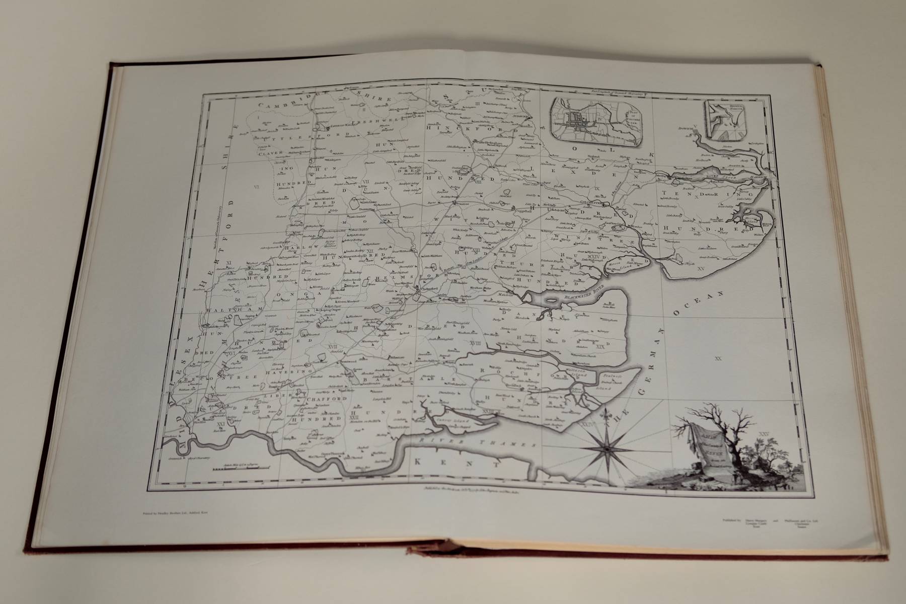 Chapman & Andre Map of Essex